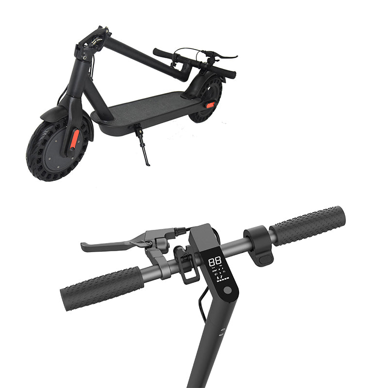 Lightweight 8.5'' Electric Scooter 36V 7.5AH 350W For Adults Foldable Commuting Escooter, Max Speed 16mph & Range 17 Miles, 220Lbs Max Load