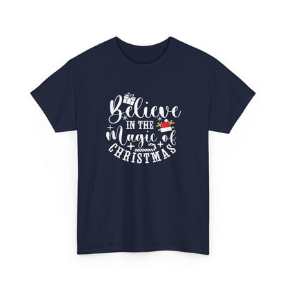 Christmas Tee — "Believe in the Magic of Christmas" Holiday Shirt
