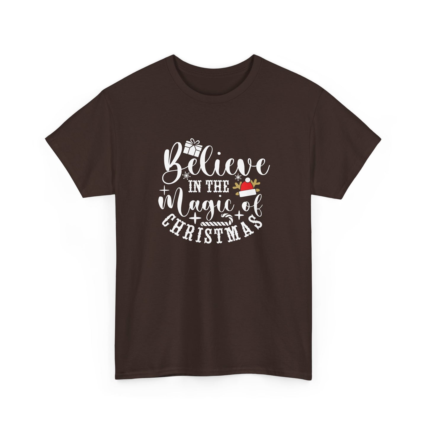 Christmas Tee — "Believe in the Magic of Christmas" Holiday Shirt