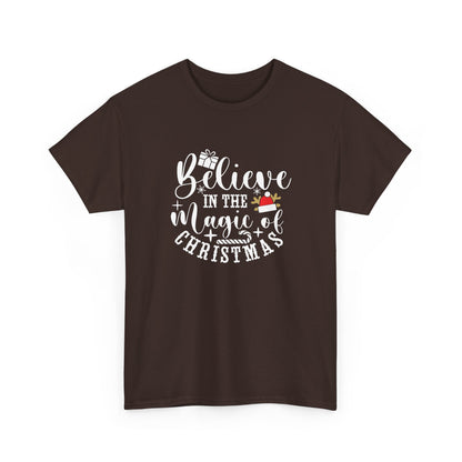 Christmas Tee — "Believe in the Magic of Christmas" Holiday Shirt