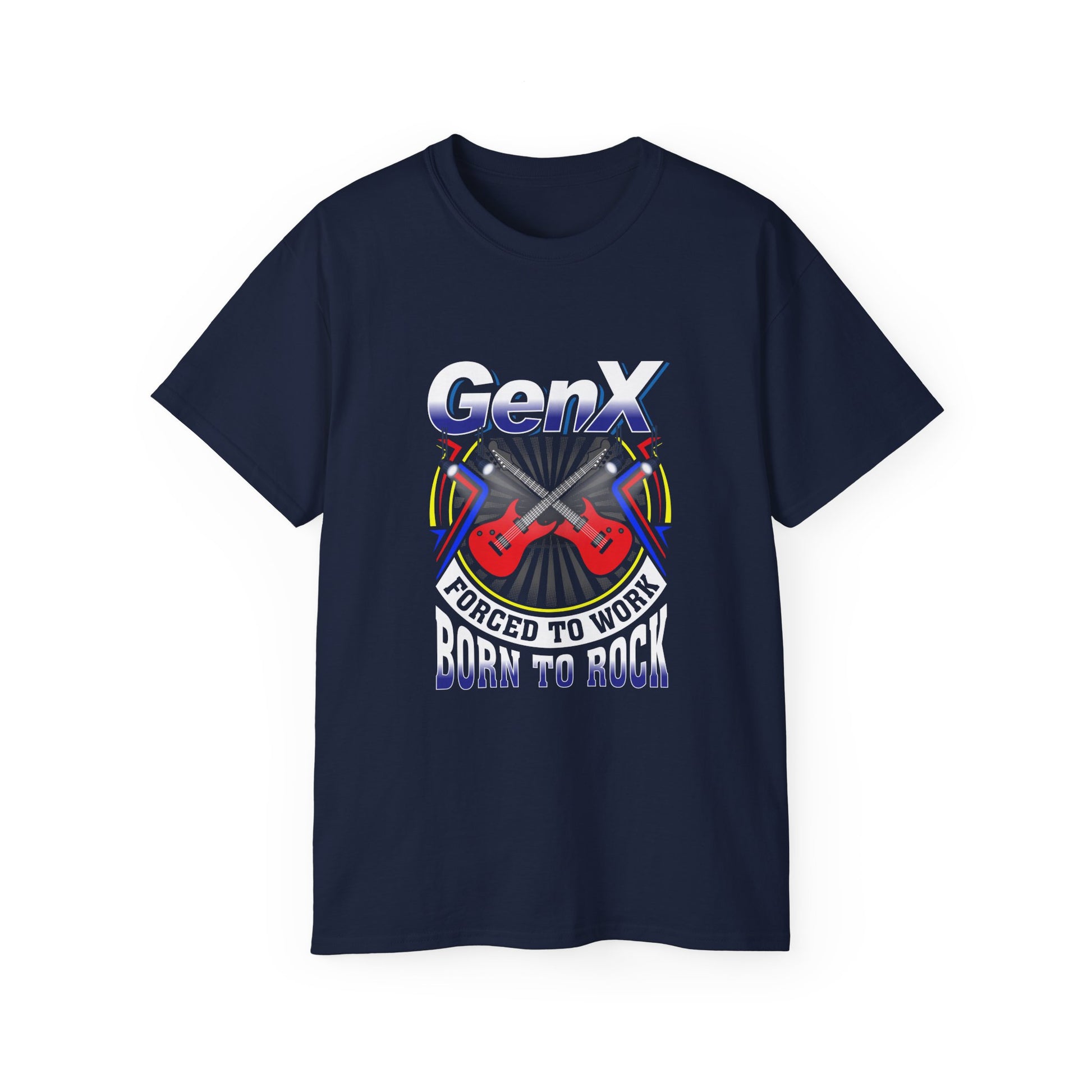 Gen X Vintage Tee, Nostalgic Graphic T-Shirt for Birthdays, Unisex Casual Wear, Perfect Gift for Retro Lovers, Music & Pop Culture
