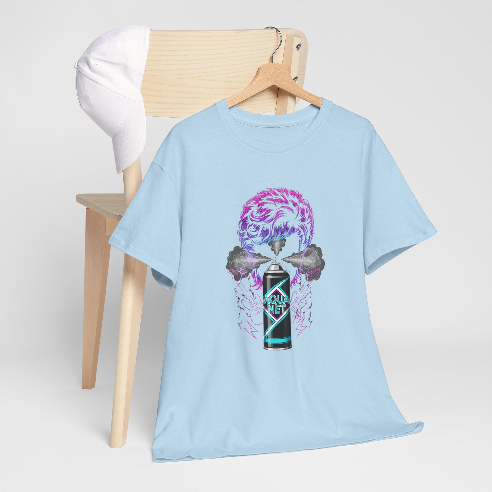 Unisex Graphic Tee with Vibrant Artwork, Casual Wear, Gift for Friends, Festival Outfits, Summer Essential, Everyday Comfort, Fun Designs Light Blue