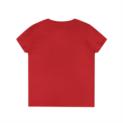 Gavin Godsey Bass Player Silhouette Ladies' V-Neck T-Shirt