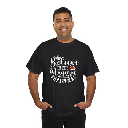 Christmas Tee — "Believe in the Magic of Christmas" Holiday Shirt