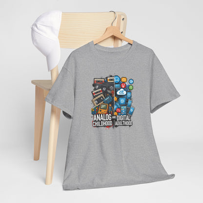 Retro Gaming Inspired Unisex Tee | Nostalgic Childhood Vibes, Perfect for Gamers, Birthdays, Holidays, Gifts, Casual Wear Sport Grey