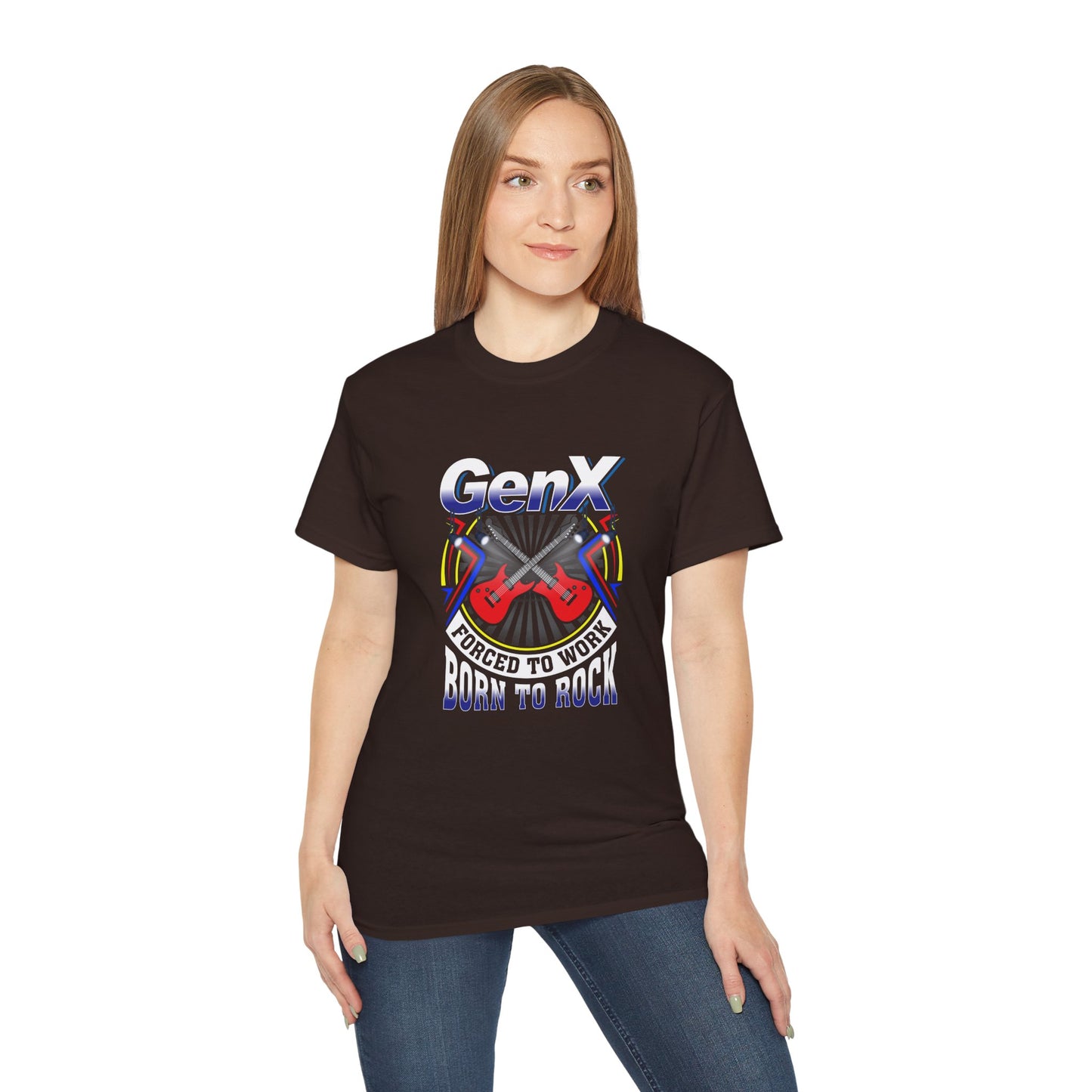 Gen X Vintage Tee, Nostalgic Graphic T-Shirt for Birthdays, Unisex Casual Wear, Perfect Gift for Retro Lovers, Music & Pop Culture