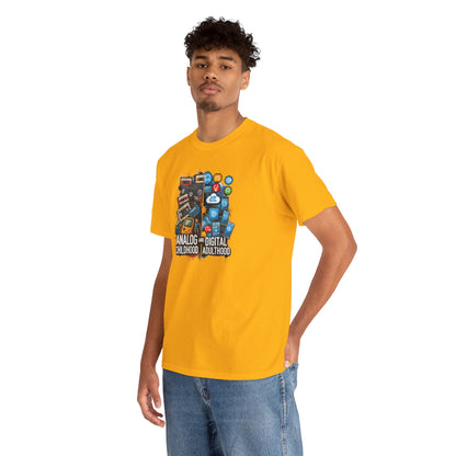 Retro Gaming Inspired Unisex Tee | Nostalgic Childhood Vibes, Perfect for Gamers, Birthdays, Holidays, Gifts, Casual Wear