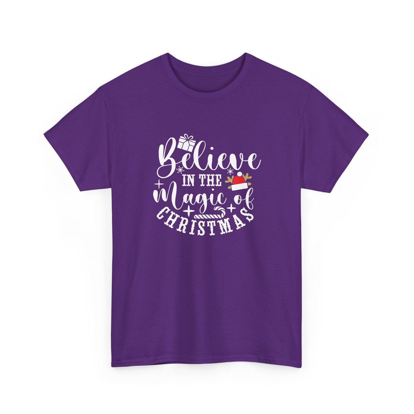 Christmas Tee — "Believe in the Magic of Christmas" Holiday Shirt