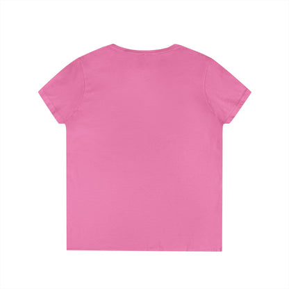 Gavin Godsey Bass Player Silhouette Ladies' V-Neck T-Shirt