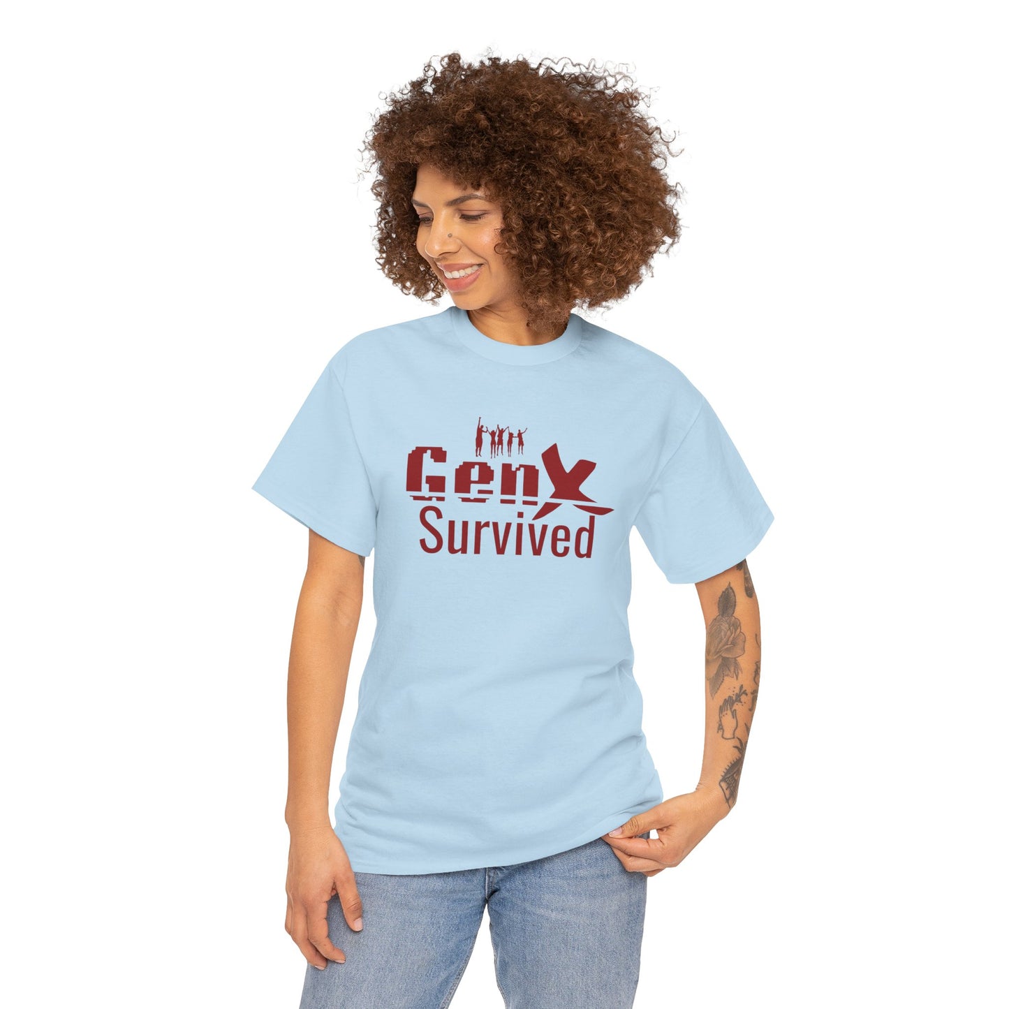 Gen X Survivor Unisex Tee | Nostalgic Fashion for Gen X, Casual Wear, Family Gatherings, Birthdays, Comfy T-Shirt