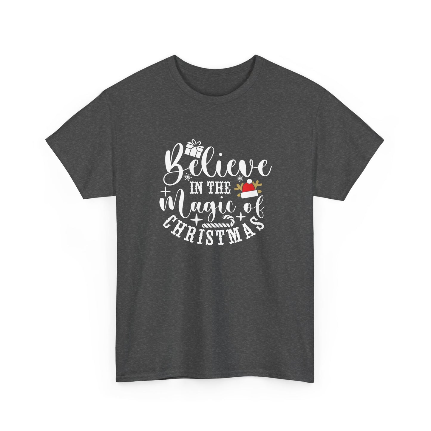 Christmas Tee — "Believe in the Magic of Christmas" Holiday Shirt