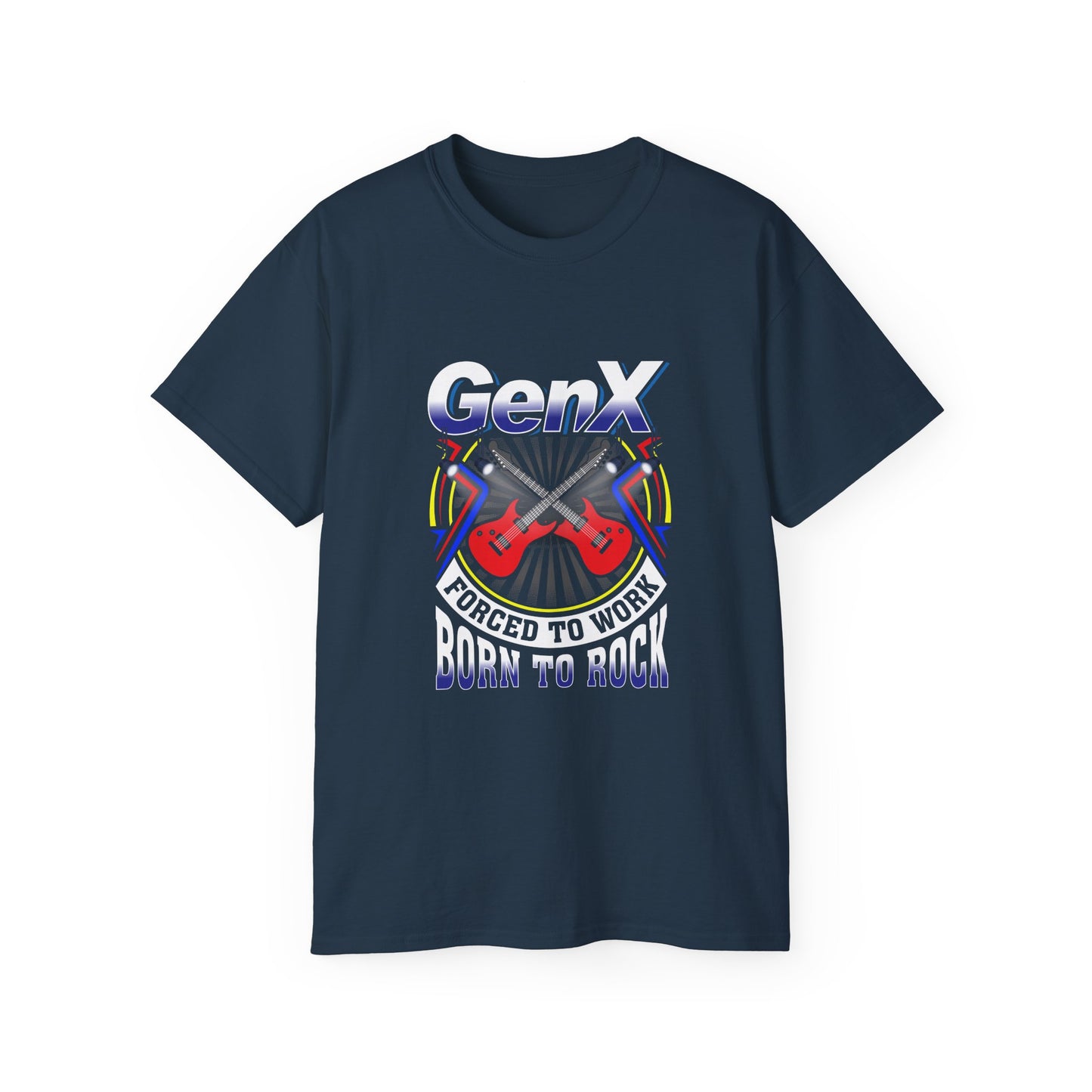 Gen X Vintage Tee, Nostalgic Graphic T-Shirt for Birthdays, Unisex Casual Wear, Perfect Gift for Retro Lovers, Music & Pop Culture