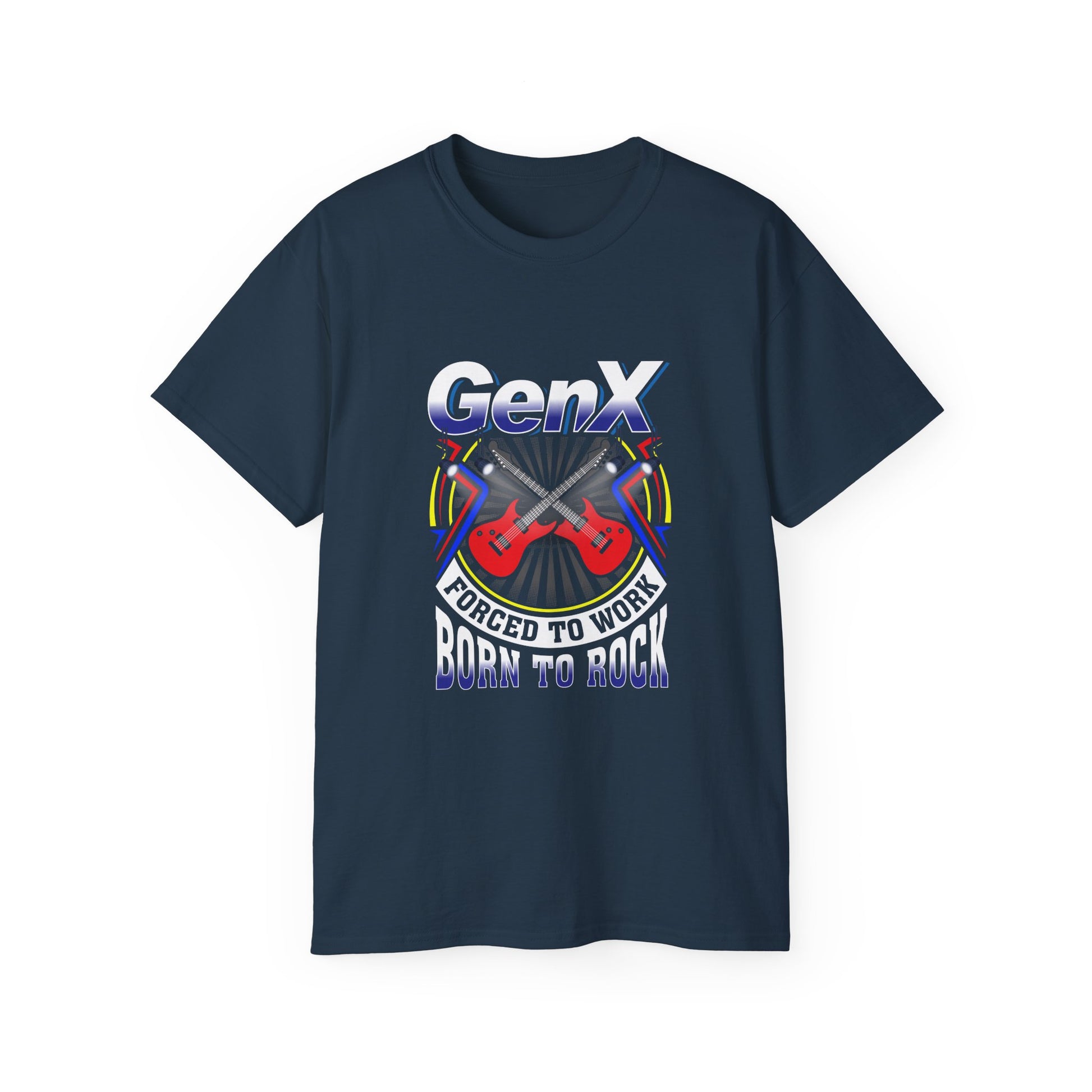 Gen X Vintage Tee, Nostalgic Graphic T-Shirt for Birthdays, Unisex Casual Wear, Perfect Gift for Retro Lovers, Music & Pop Culture