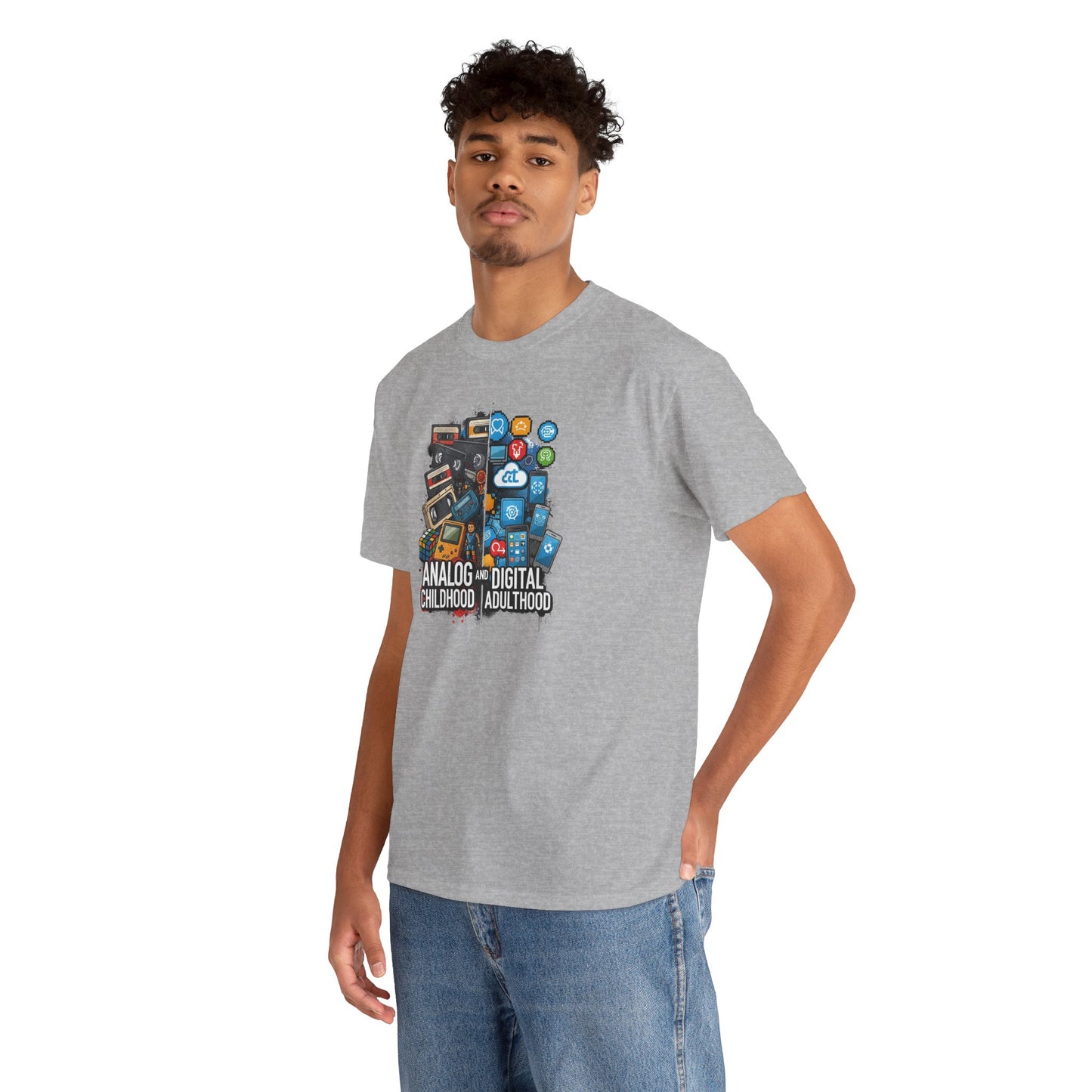 Retro Gaming Inspired Unisex Tee | Nostalgic Childhood Vibes, Perfect for Gamers, Birthdays, Holidays, Gifts, Casual Wear