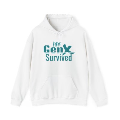 Gen X Survived Hoodie — Retro Generation X Pride Pullover