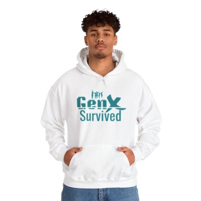 Gen X Survived Hoodie — Retro Generation X Pride Pullover